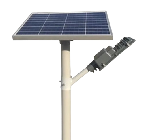 Semi integrated solar street lights